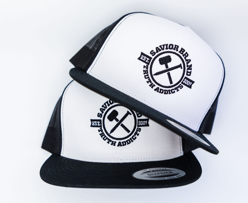 Truth Addict Sticker Truth Addicts Snapback – Savior Brand